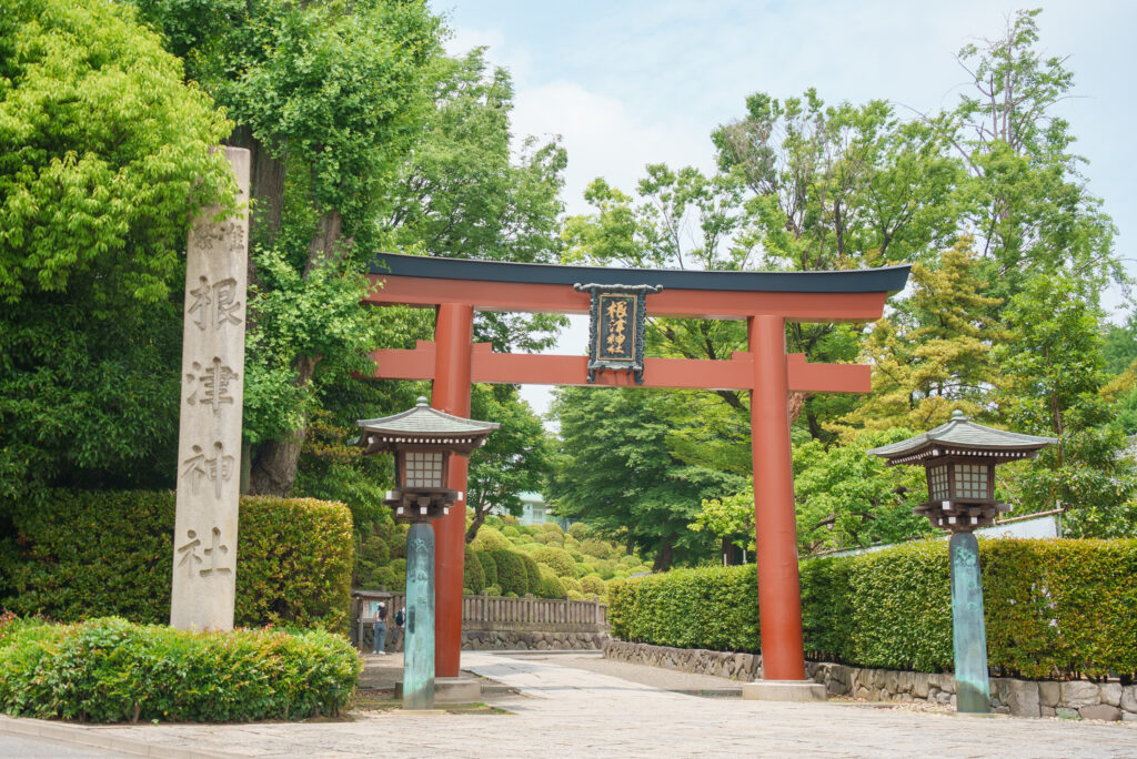 フォトスマイルズお宮参り出張カメラマン東京都根津神社