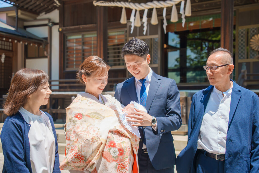 関東出張カメラマンフォトスマイルズお宮参り七五三　東京　神奈川　千葉　埼玉　千葉県市川市の葛飾八幡宮