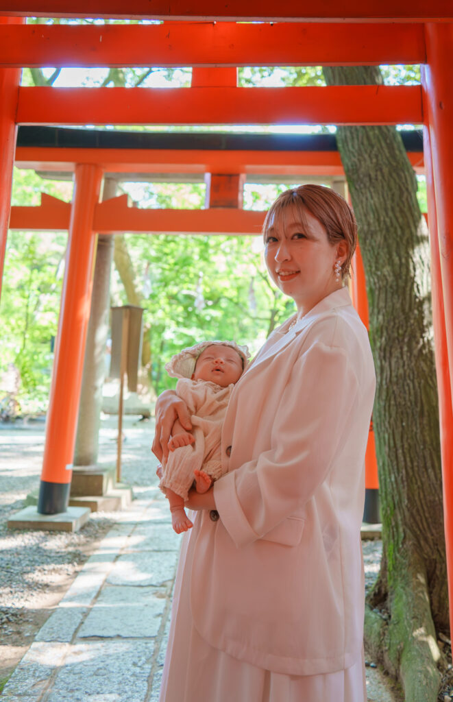 武蔵一宮氷川神社(さいたま市)でお宮参り出張撮影の写真と撮影スポット紹介|2025年7月更新|20枚以上の参考写真