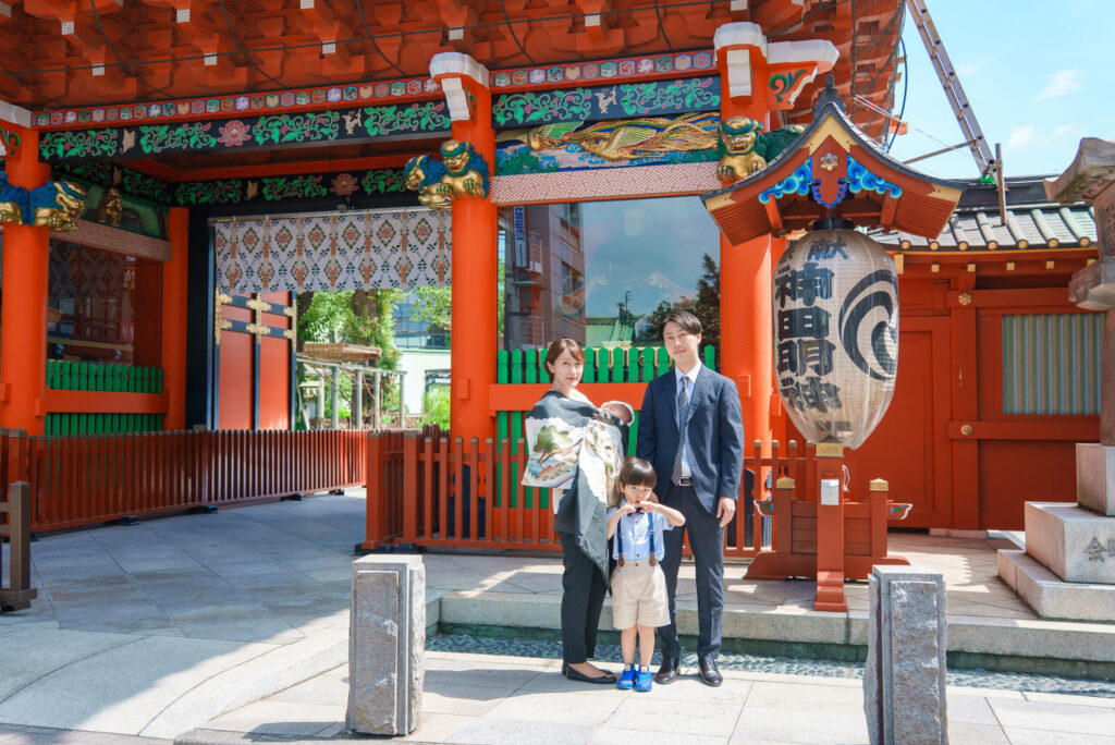 神田明神お宮参り出張撮影の写真紹介|2025年6月更新|撮影スポットもご紹介|フォトスマイルズ