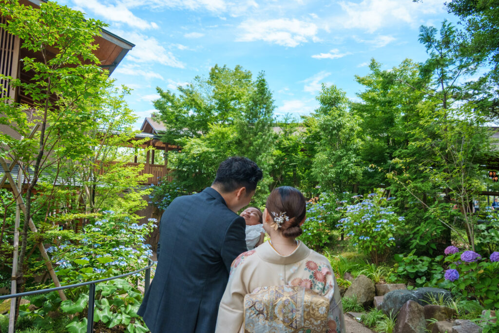 川越氷川神社お宮参り出張撮影の写真紹介｜2025年6月更新｜カメラマンが撮影スポットもご紹介