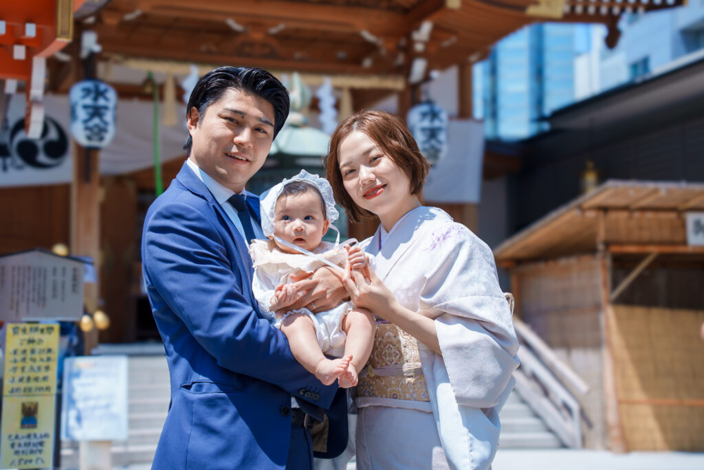 水天宮お宮参り出張撮影の写真紹介|2025年6月更新|撮影スポットもご紹介