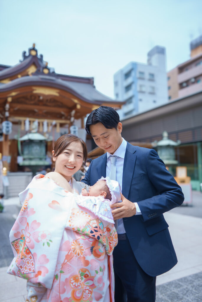 水天宮お宮参り出張撮影の写真紹介|2025年6月更新|撮影スポットもご紹介