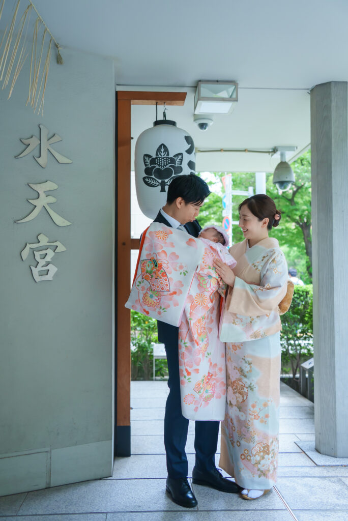 水天宮お宮参り出張撮影の写真紹介|2025年6月更新|撮影スポットもご紹介