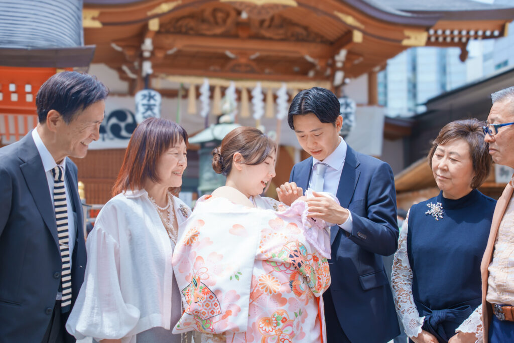 水天宮お宮参り出張撮影の写真紹介|2025年6月更新|撮影スポットもご紹介