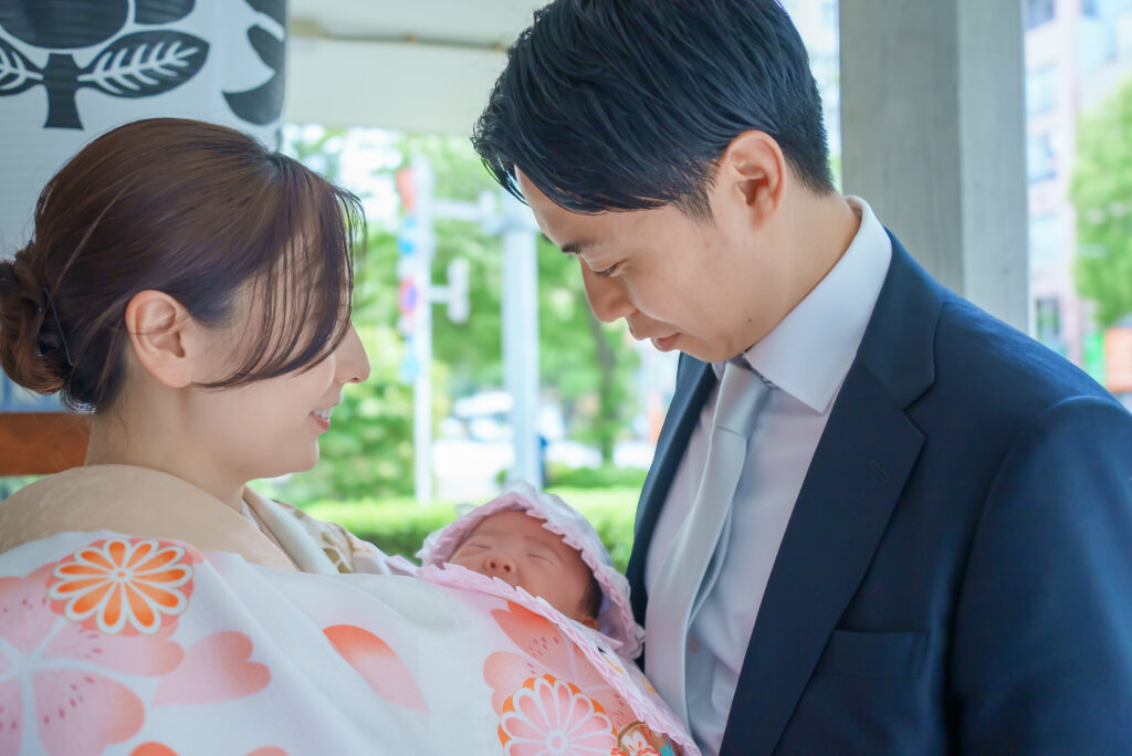 水天宮お宮参り出張撮影の写真紹介|2025年6月更新|撮影スポットもご紹介