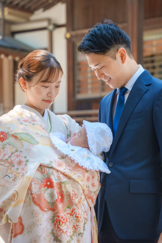 葛飾八幡宮お宮参り出張撮影の写真紹介｜2025年6月更新｜撮影スポットもご紹介