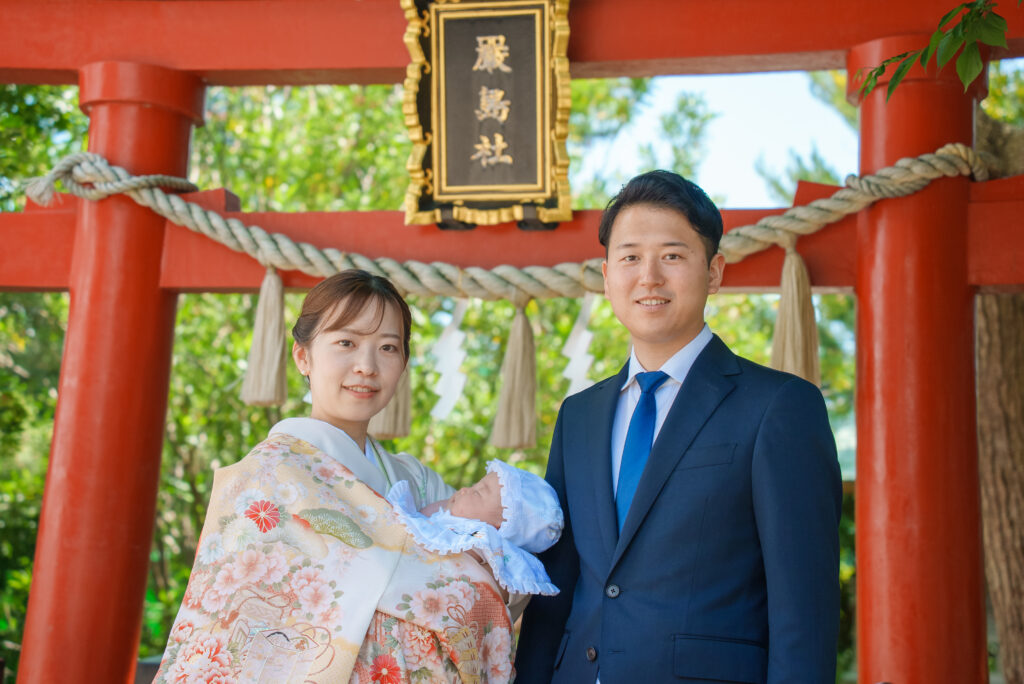 葛飾八幡宮お宮参り出張撮影の写真紹介｜2025年6月更新｜撮影スポットもご紹介