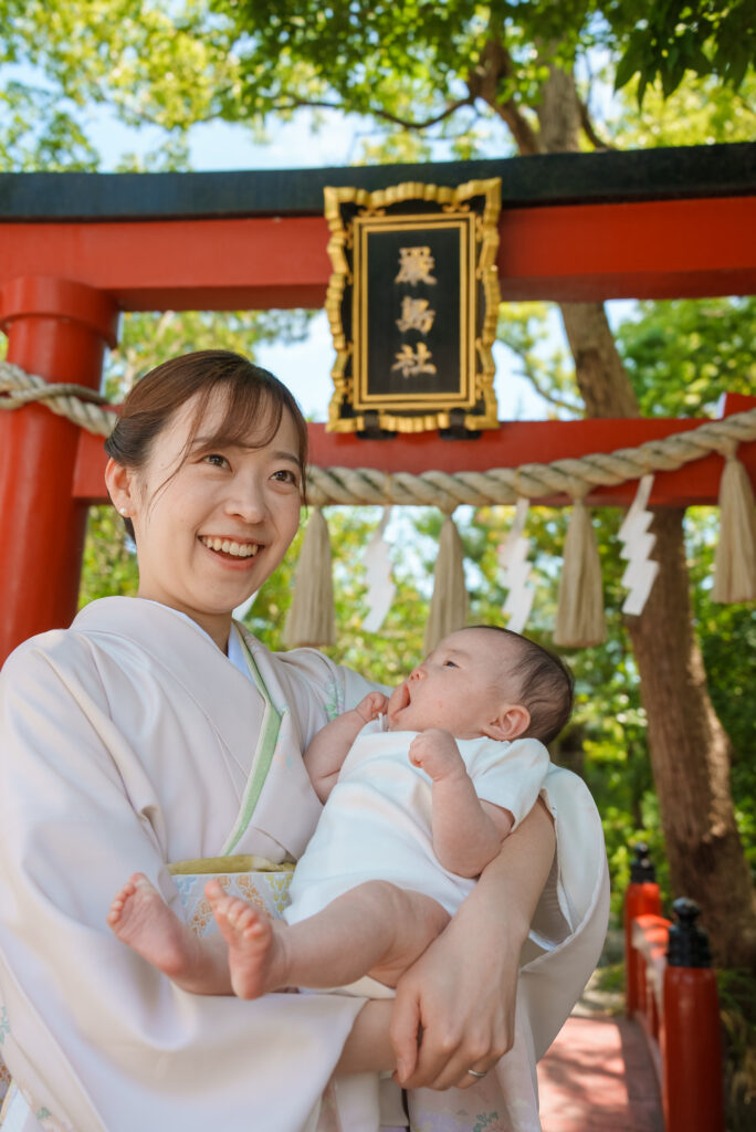 葛飾八幡宮お宮参り出張撮影の写真紹介｜2025年6月更新｜撮影スポットもご紹介