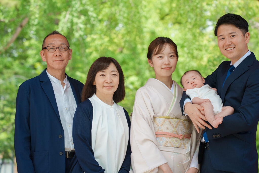 葛飾八幡宮お宮参り出張撮影の写真紹介｜2025年6月更新｜撮影スポットもご紹介