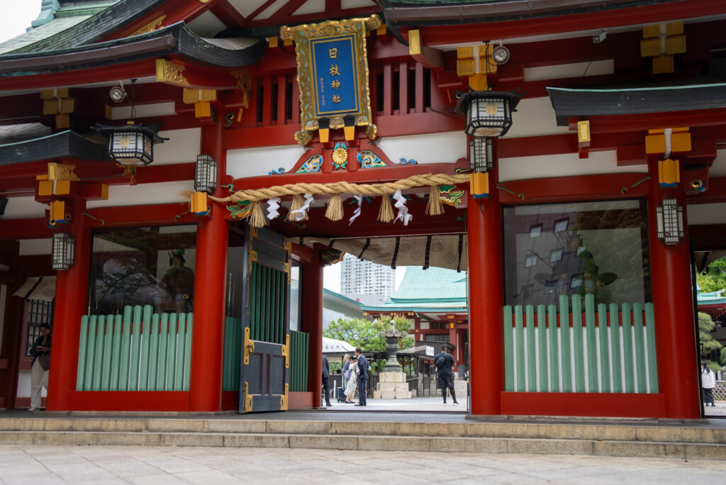 フォトスマイルズ東京都日吉神社お宮参り出張カメラマン