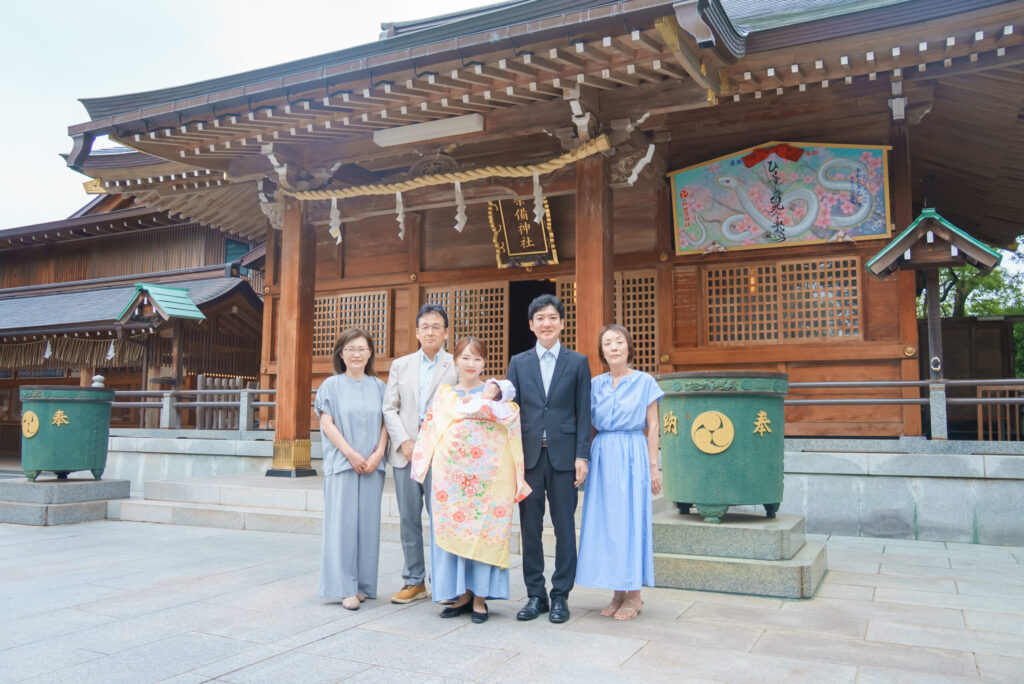 和樂備神社お宮参り出張撮影の写真と撮影スポット紹介｜2025年7月更新｜20枚以上の参考写真