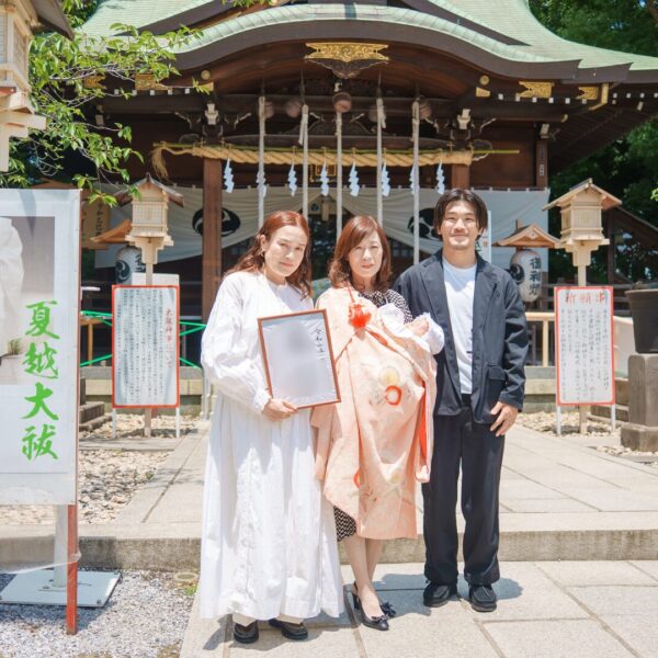 鎮守氷川神社お宮参り出張撮影の写真と撮影スポット紹介｜2025年7月更新｜20枚以上の参考写真