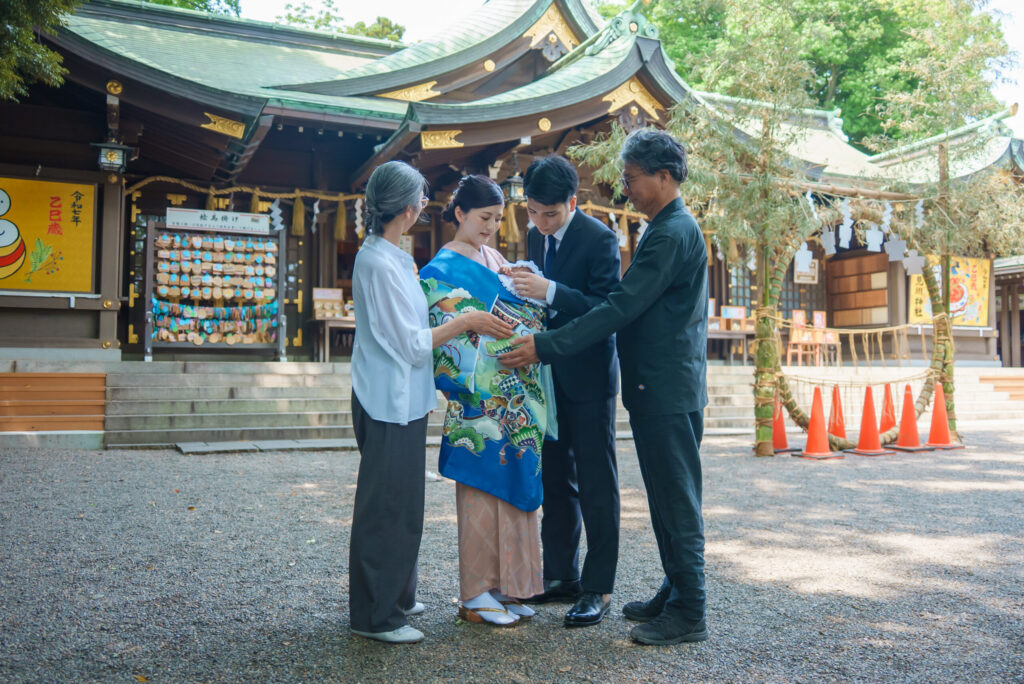 検見川神社お宮参り出張撮影の写真と撮影スポット紹介｜2025年6月更新｜30枚以上の参考写真