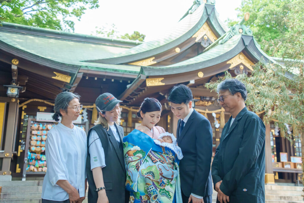 検見川神社お宮参り出張撮影の写真と撮影スポット紹介｜2025年6月更新｜30枚以上の参考写真