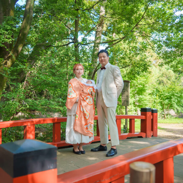武蔵一宮氷川神社(さいたま市)でお宮参り出張撮影の写真と撮影スポット紹介｜2025年7月更新｜20枚以上の参考写真