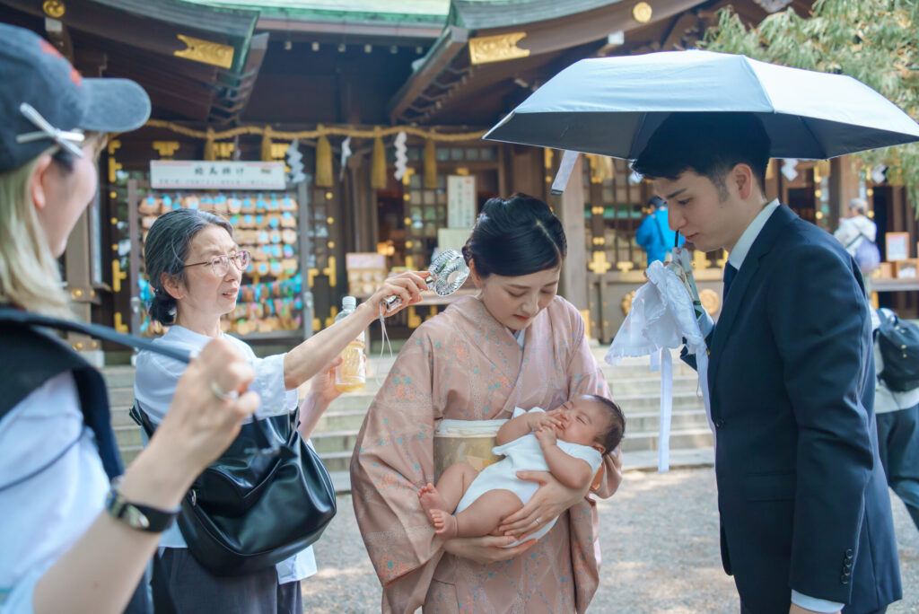 検見川神社お宮参り出張撮影の写真と撮影スポット紹介｜2025年6月更新｜30枚以上の参考写真