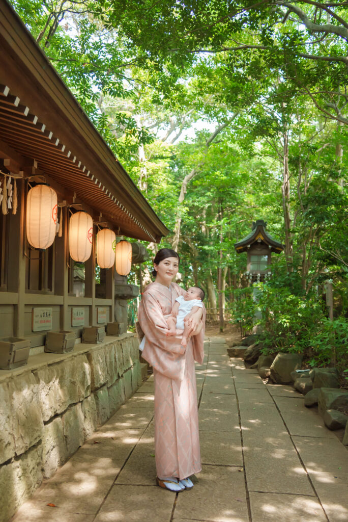 検見川神社お宮参り出張撮影の写真と撮影スポット紹介｜2025年6月更新｜30枚以上の参考写真