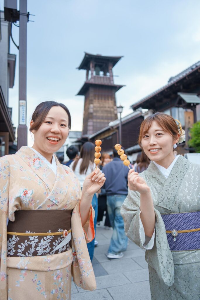 川越での浴衣写真は氷川神社と時の鐘がオススメ｜2025年5月｜小江戸川越・格安着物レンタルもご紹介