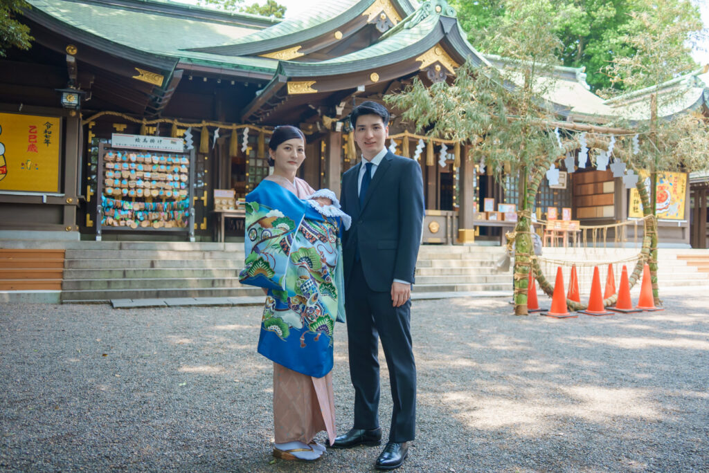 検見川神社お宮参り出張撮影の写真と撮影スポット紹介｜2025年6月更新｜30枚以上の参考写真