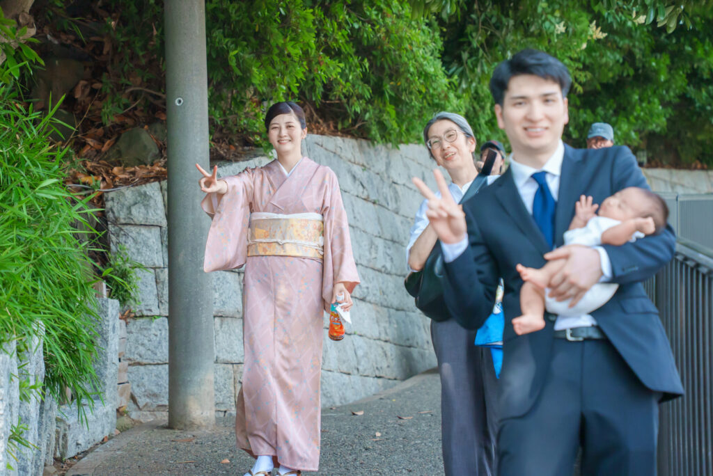検見川神社お宮参り出張撮影の写真と撮影スポット紹介｜2025年6月更新｜30枚以上の参考写真