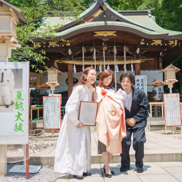 鎮守氷川神社お宮参り出張撮影の写真と撮影スポット紹介｜2025年7月更新｜20枚以上の参考写真