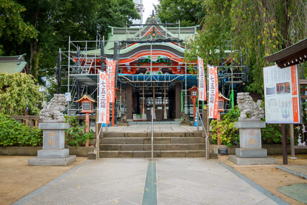 川越八幡宮で安産祈願・お宮参り・七五三｜家族の思い出を出張撮影で残す