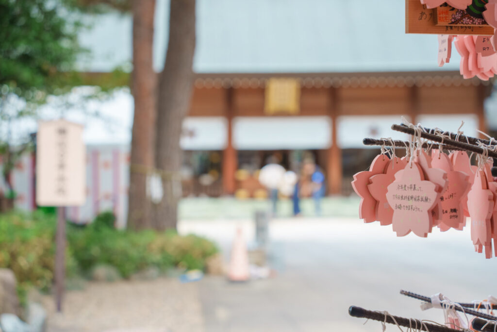 櫻木神社お宮参り出張撮影家族写真