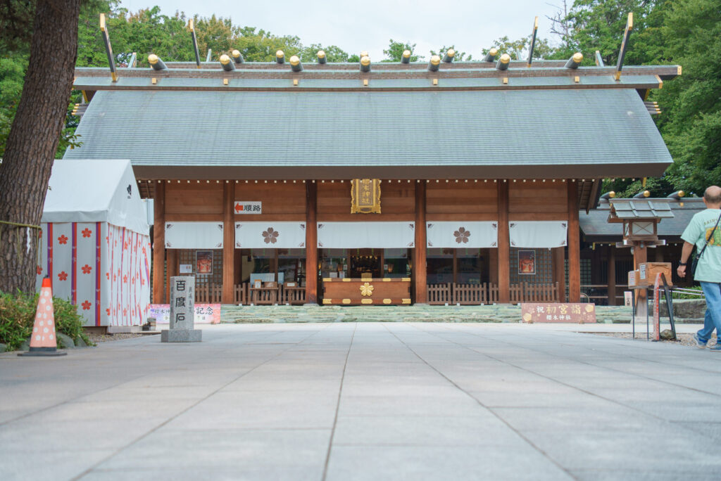 櫻木神社お宮参り出張撮影家族写真