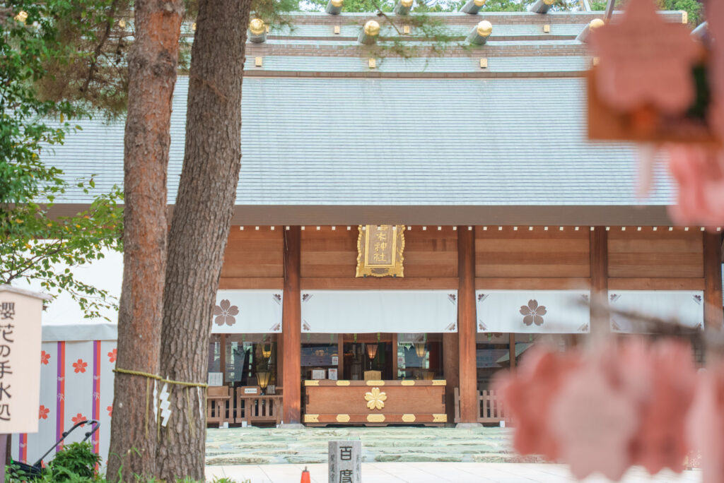 櫻木神社お宮参り出張撮影家族写真