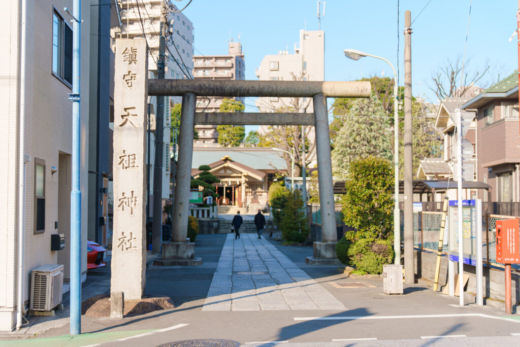 天祖・諏訪神社お宮参りを出張撮影
