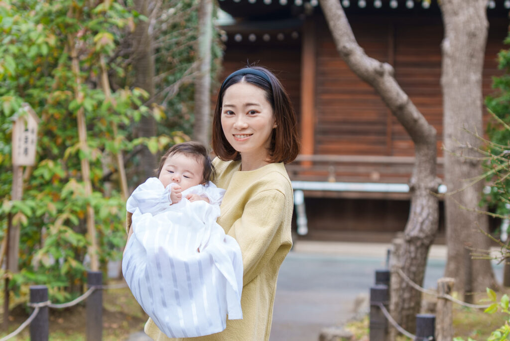 六郷神社(大田区)お宮参りを出張撮影