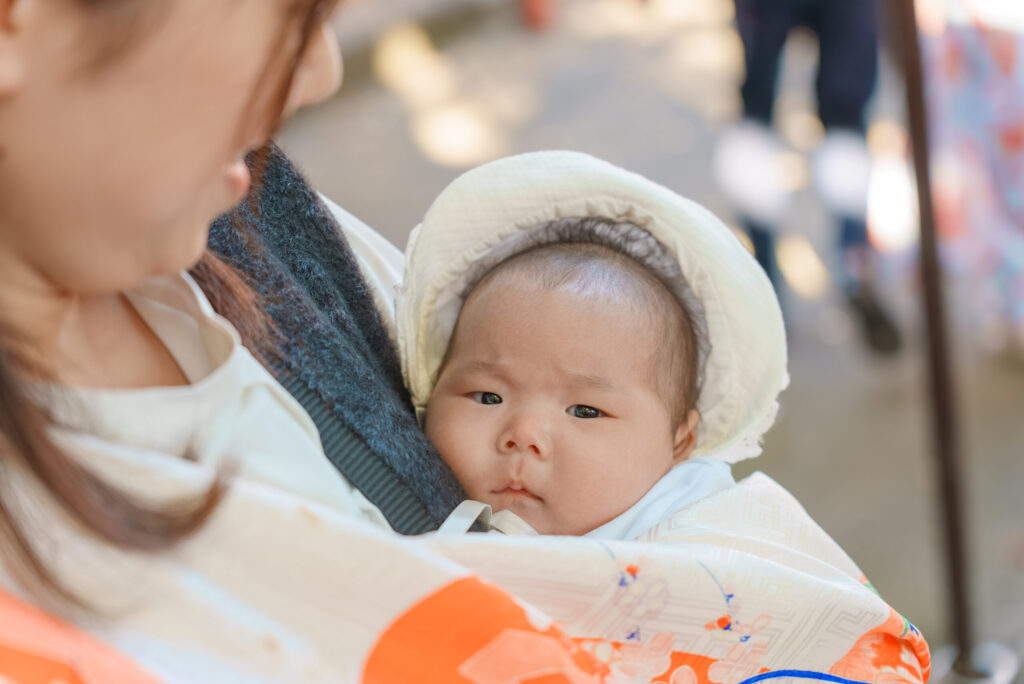 溝口神社お宮参り出張撮影