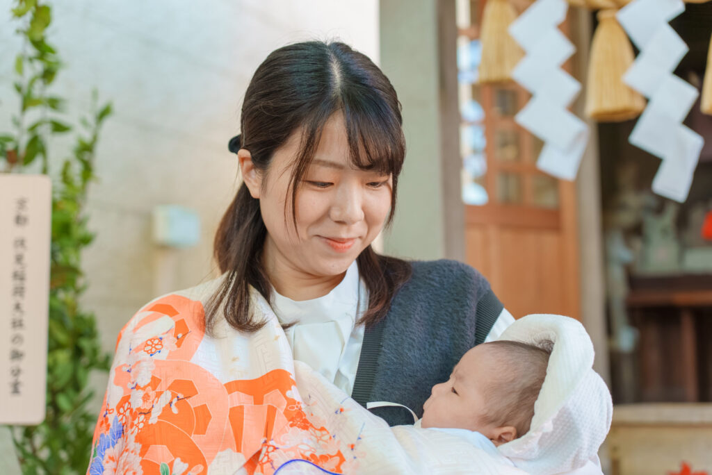 溝口神社お宮参り出張撮影