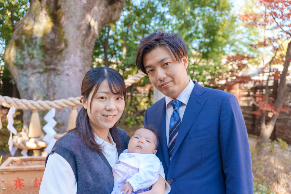 溝口神社お宮参り出張撮影