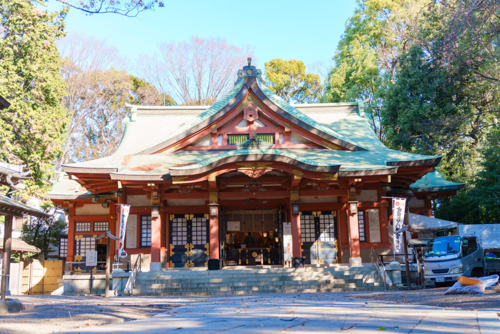 世田谷八幡宮のお宮参りを出張撮影