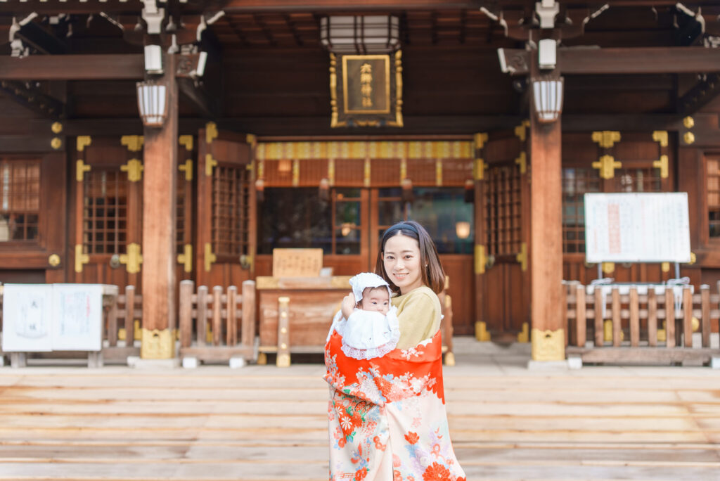 六郷神社(大田区)お宮参りを出張撮影