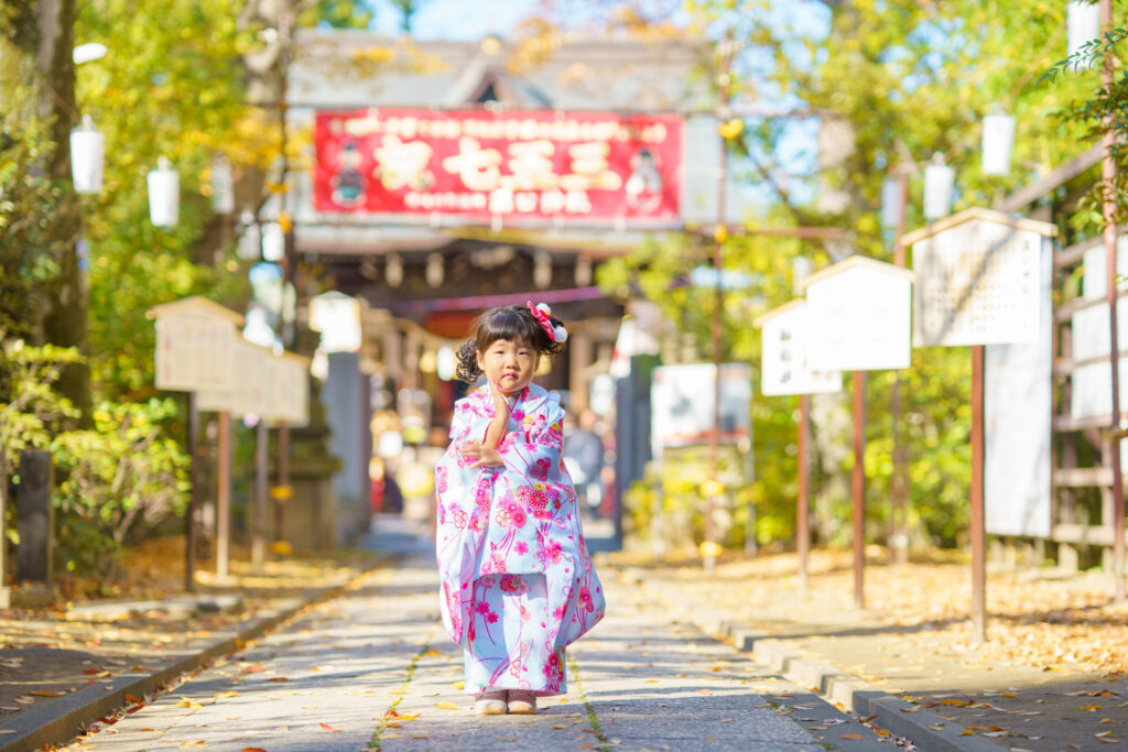 溝口神社七五三出張撮影