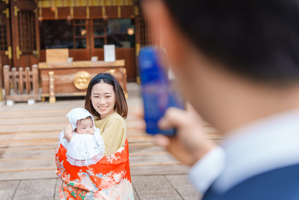 六郷神社(大田区)お宮参りを出張撮影