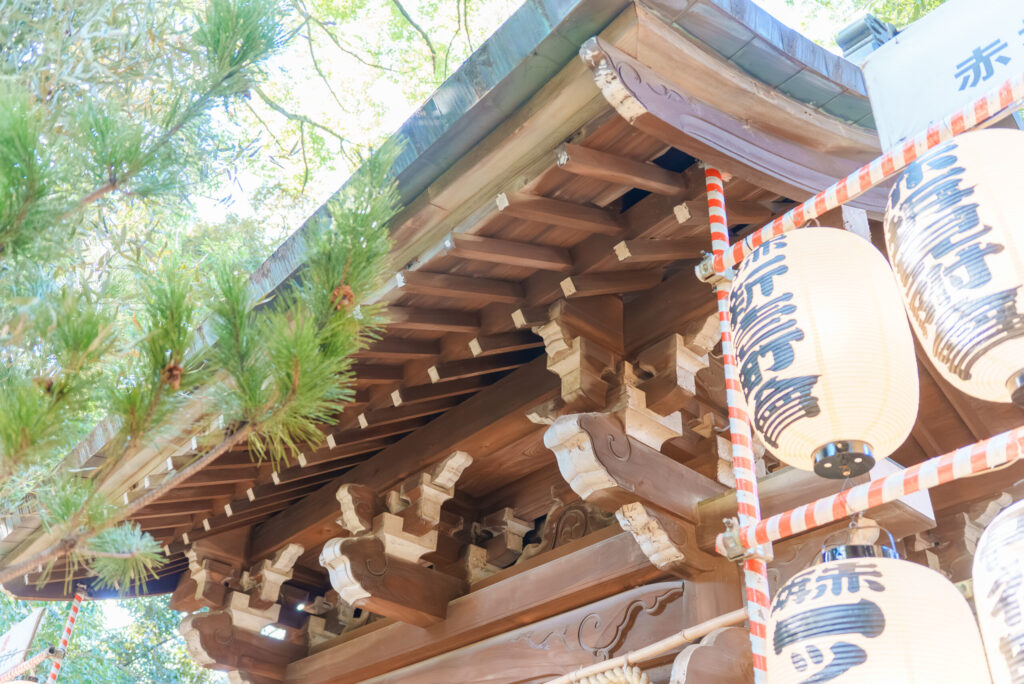 赤坂氷川神社のお宮参りを出張撮影