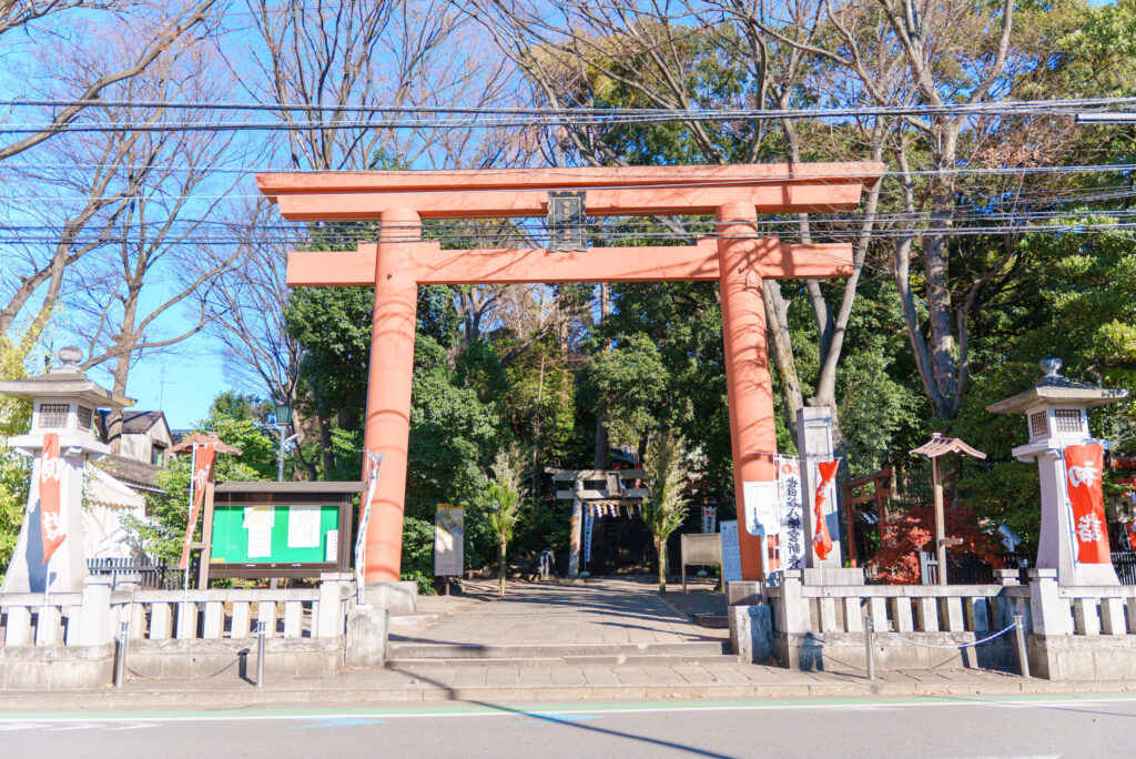 世田谷八幡宮のお宮参りを出張撮影